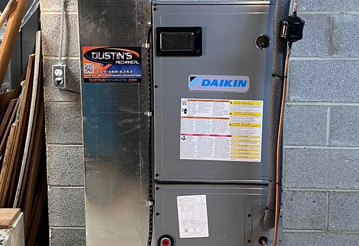 Completed furnace installation in New Egypt NJ